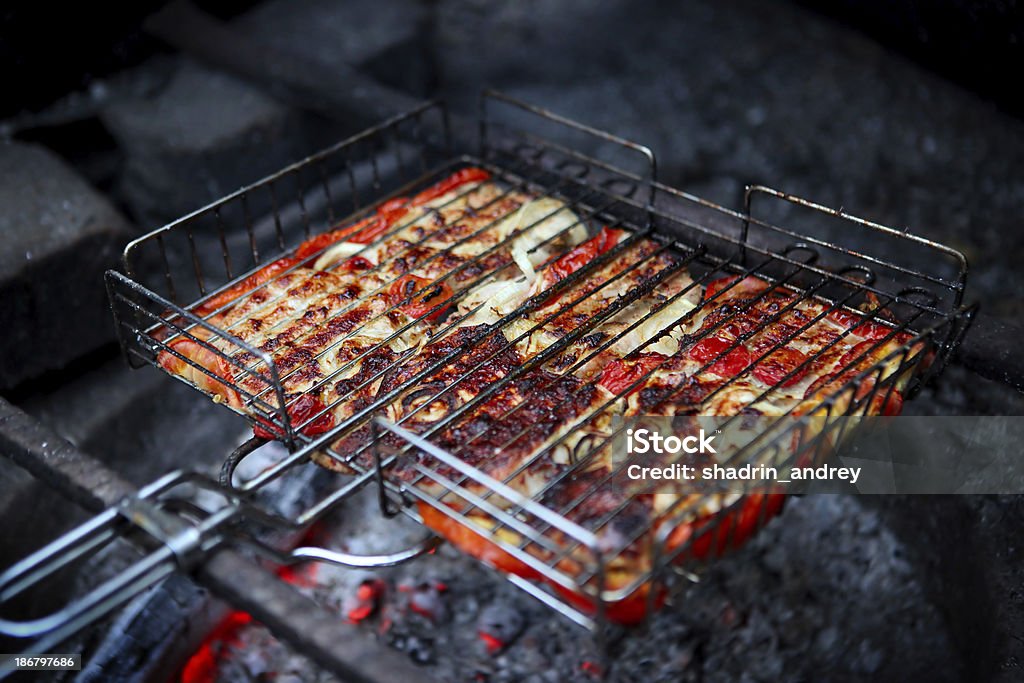 grill - Zbiór zdjęć royalty-free (Barbecue)