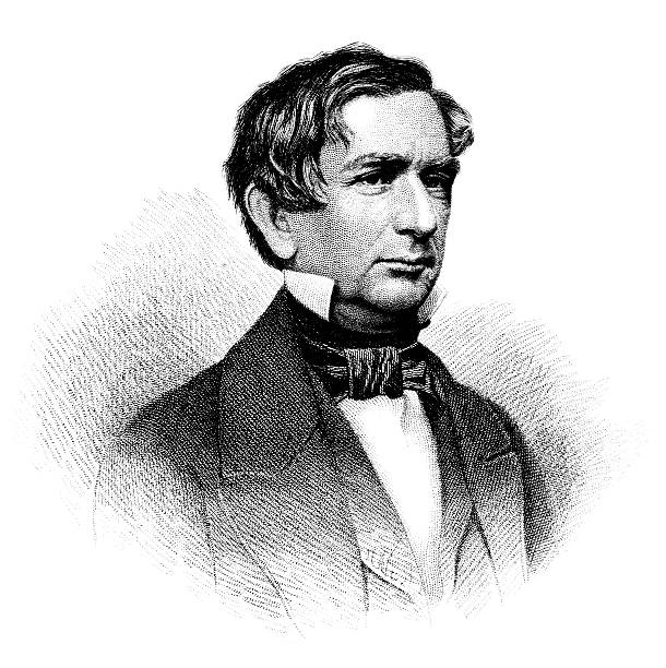 ilustraciones, imágenes clip art, dibujos animados e iconos de stock de william h. seward - secretary of state