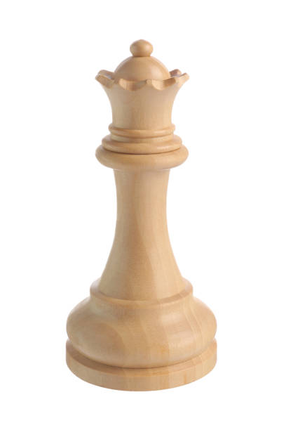 istock One wooden chess queen isolated on white 1867981150