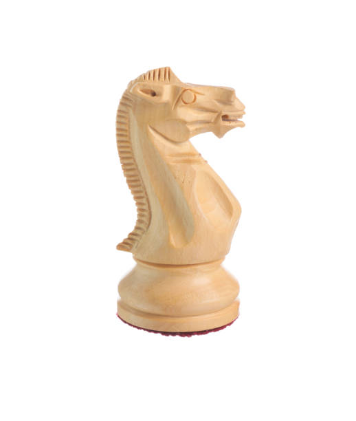 istock One wooden chess knight isolated on white 1867981425