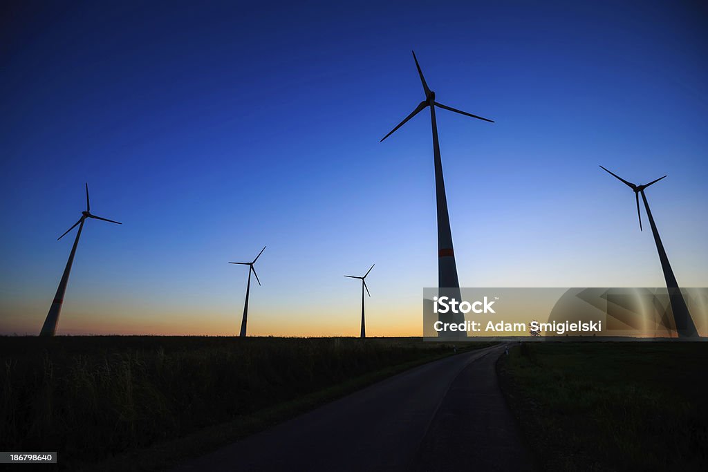 power génération Moulins - Photo de Agriculture libre de droits