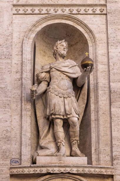 istock Statue of Carlo Magno 1867988390