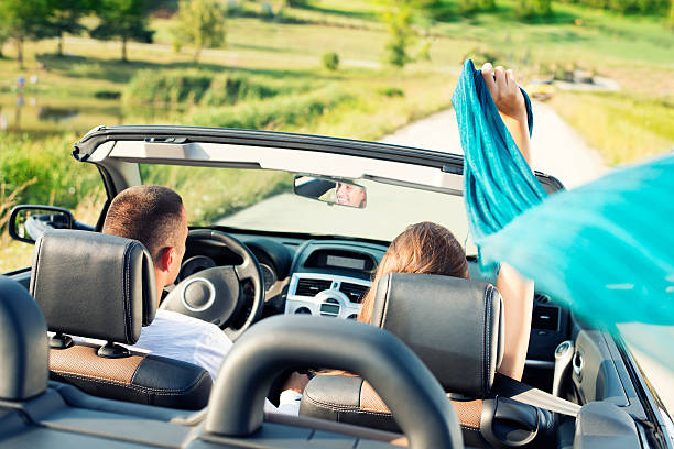 istock Enjoying your life in a cabriolet car 186799050