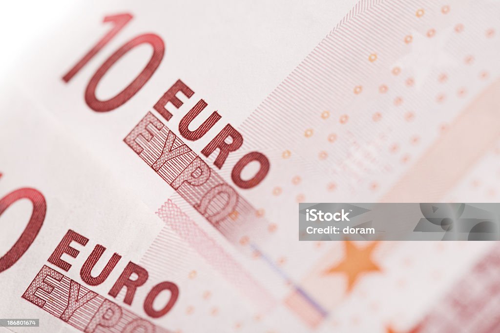 Banconota da dieci Euro - Foto stock royalty-free di Banca Centrale Europea