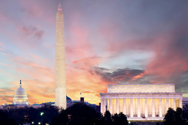 istock Lincoln Memorial, Monument and Capitol Building 1868020632