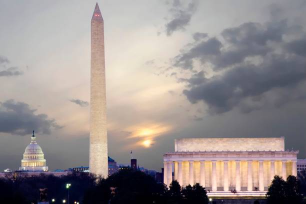 istock Lincoln Memorial, Monument and Capitol Building 1868031827