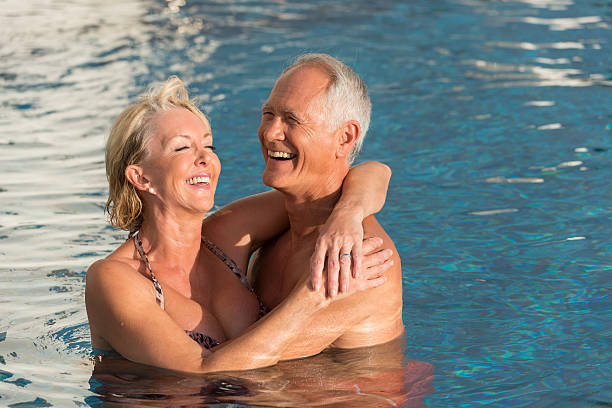istock Senior Couple On Vacation 186803537