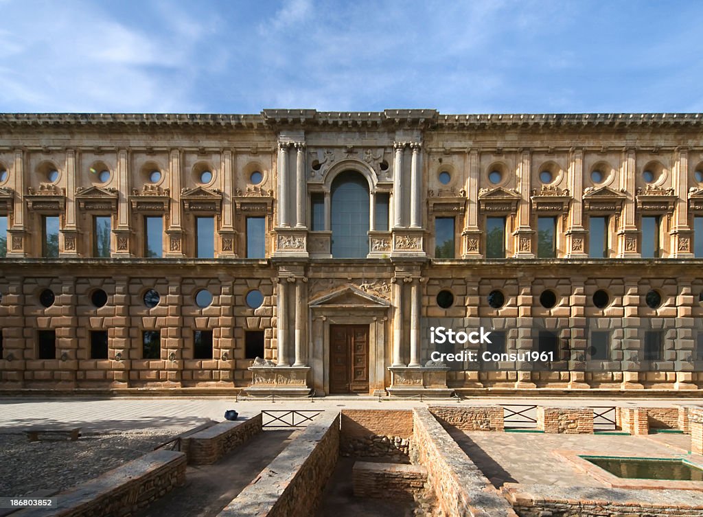 Palacio de Carlos V - Foto de stock de Palacio libre de derechos