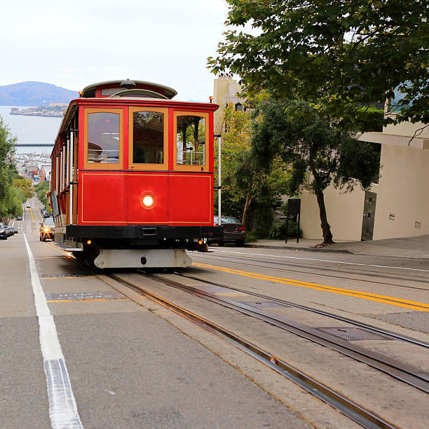 istock Trolls with passengers in historic San Francisco 186803956