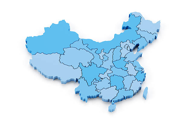 Detail China with provinces in separate pieces Detail China with provinces in separate piecesClick prc stock pictures, royalty-free photos & images