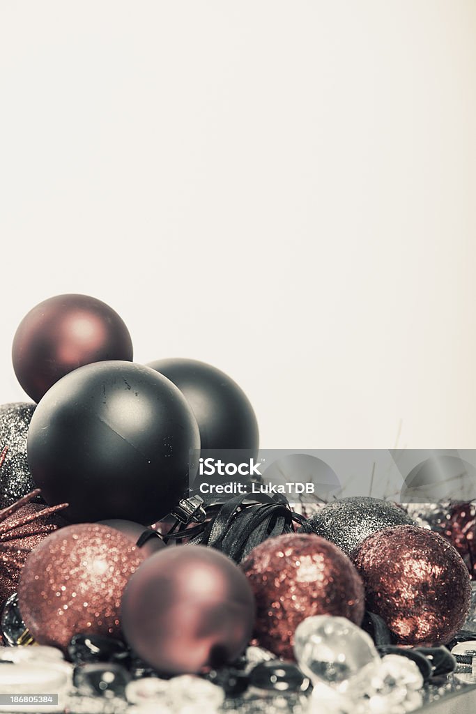 Weihnachtsdekoration - Lizenzfrei Ansicht aus erhöhter Perspektive Stock-Foto