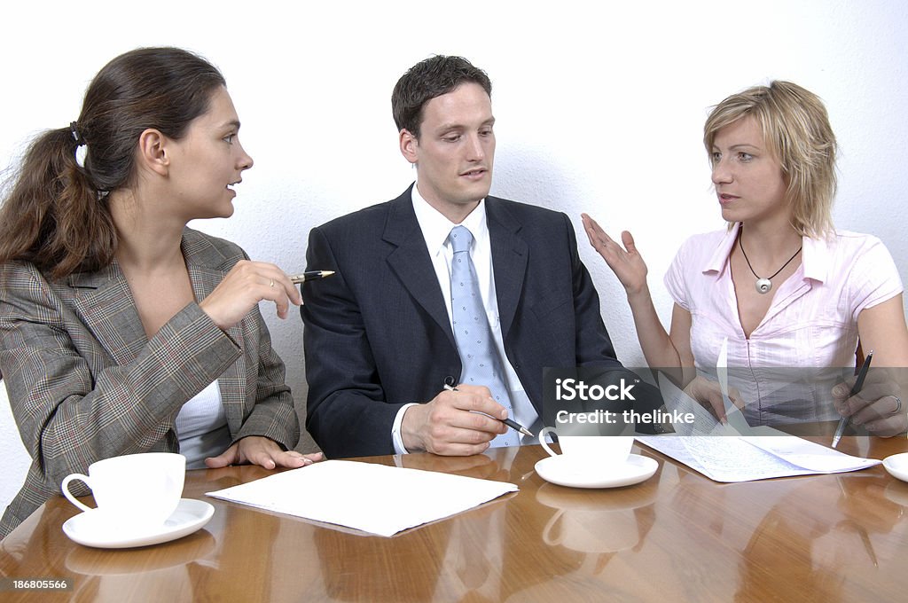 Reunião de negócios - Foto de stock de Adulto royalty-free