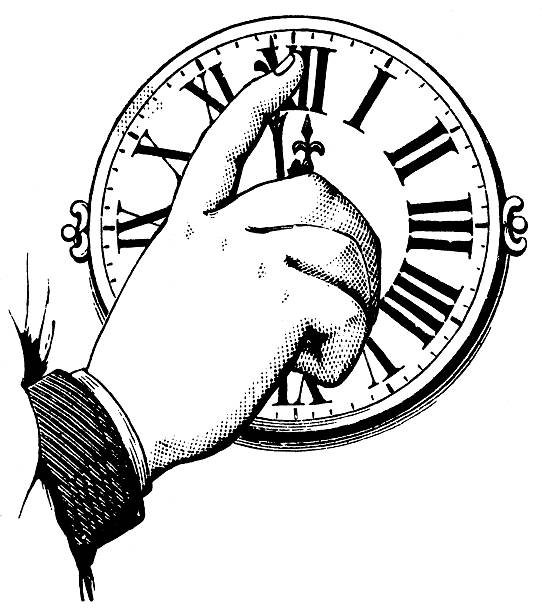時計の時間を調整する手 - clock hand illustrations点のイラスト素材／クリップアート素材／マンガ素材／アイコン素材