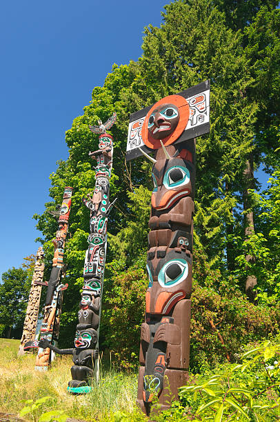 istock Totem Poles in Stanley Park 186806272