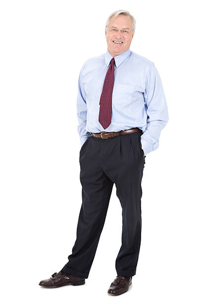 istock Happy Adult Man With Hands in Pockets 186806611