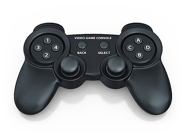 konsole do gier wideo - video game playstation game controller three dimensional shape zdjęcia i obrazy z banku zdjęć