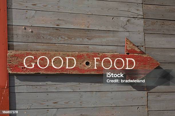 Gutes Essen Stockfoto und mehr Bilder von Alt - Alt, Altertümlich, Ankündigung