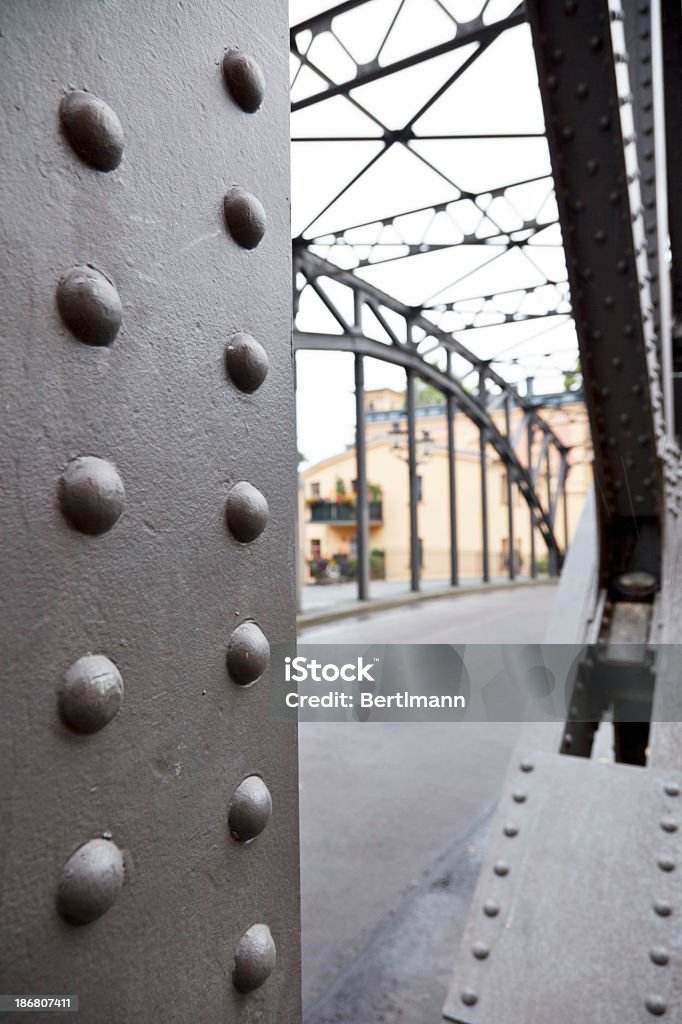 Estructura metálica - Foto de stock de Puente - Estructura creada por humanos libre de derechos