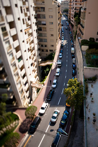 istock Aerial view of Monaco's streets 186808241