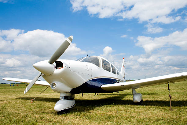 Avión de negocios - foto de stock