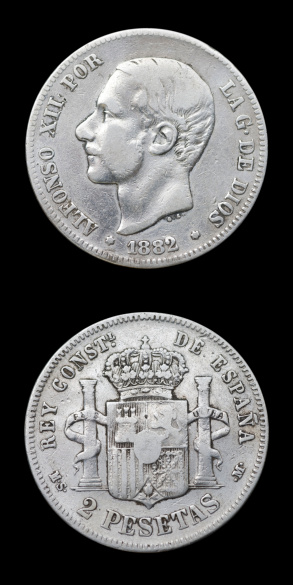 Silver coin 25000 lei, with King Mihai I, 1946 - Michael I (1940-1947) - Romania