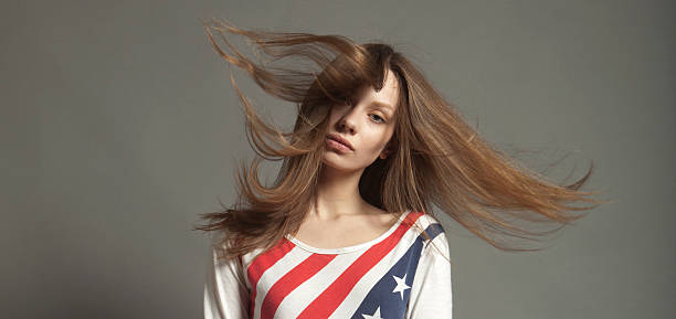 istock Sexy Brunette Woman 186808617