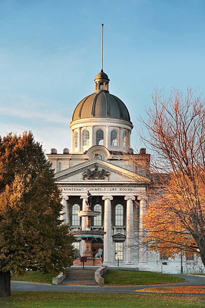 istock Frontenac County Court House in the Fall 186808662