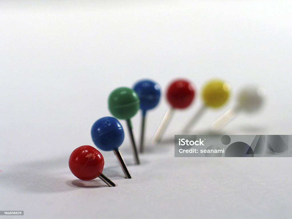 Empurre-Pins 2 - Royalty-free Alfinete Foto de stock