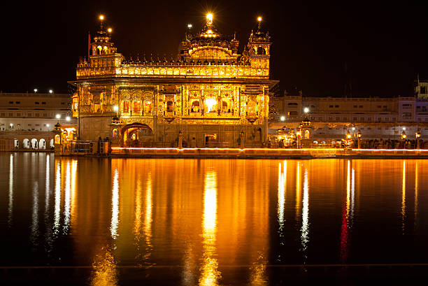 Golden Temple in Amritsar, India stock photo