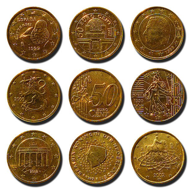 istock Money - 50 euro cent 186808870