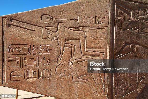 Hatschepsutfallen Obelisk Great Temple Of Amun Karnak Luxor Ägypten Stockfoto und mehr Bilder von Ägypten