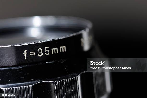 Classic Nikon Lens Stock Photo - Download Image Now - Color Image, Copy Space, Equipment