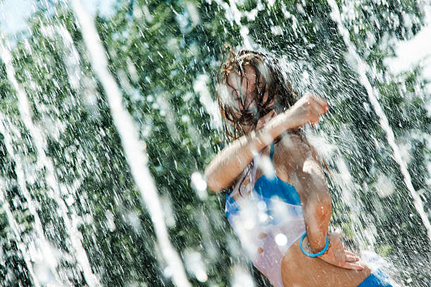 istock Woman enjoying the water 186809088
