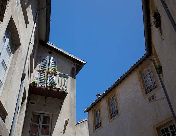 Provence architecture, France stock photo