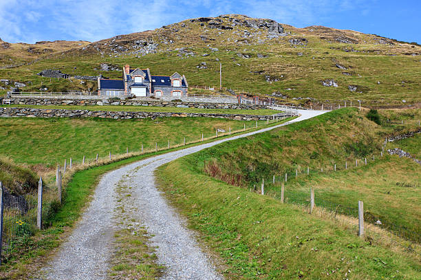 istock Modern irish house in the prairie 186809267
