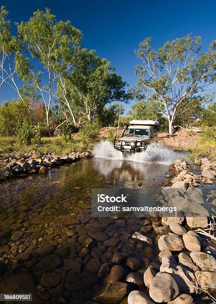 Pfingsten River Crossing Stockfoto und mehr Bilder von Vierradantrieb - Vierradantrieb, Australien, Wasser