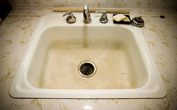 Retro Sink stock photo