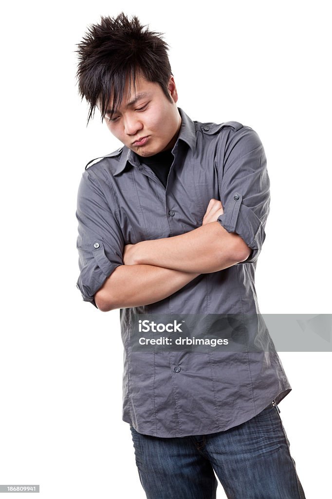 Молодой человек Портрет - Стоковые фото Торчащие волосы роялти-фри