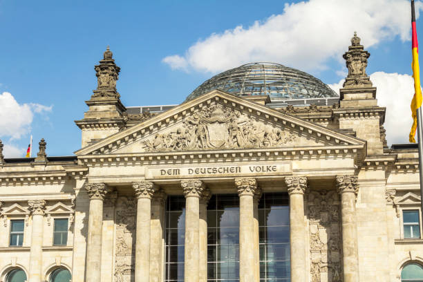 istock German parliament (Reichstag - Bundestag) building in Berlin city 1868100657