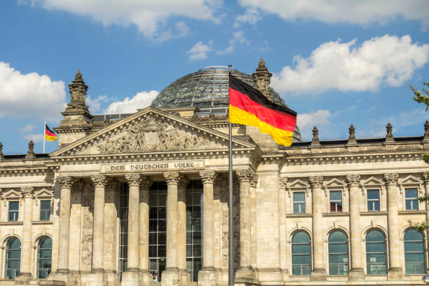 istock German parliament (Reichstag - Bundestag) building in Berlin city 1868100658