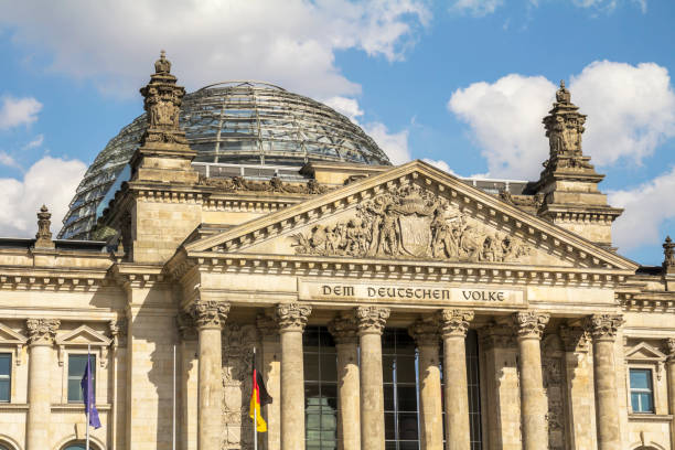 istock The Reichstag building in Berlin: German parliament 1868101678