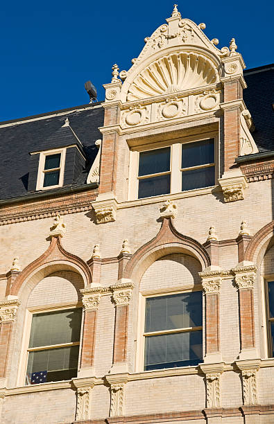 Detail of county courthouse