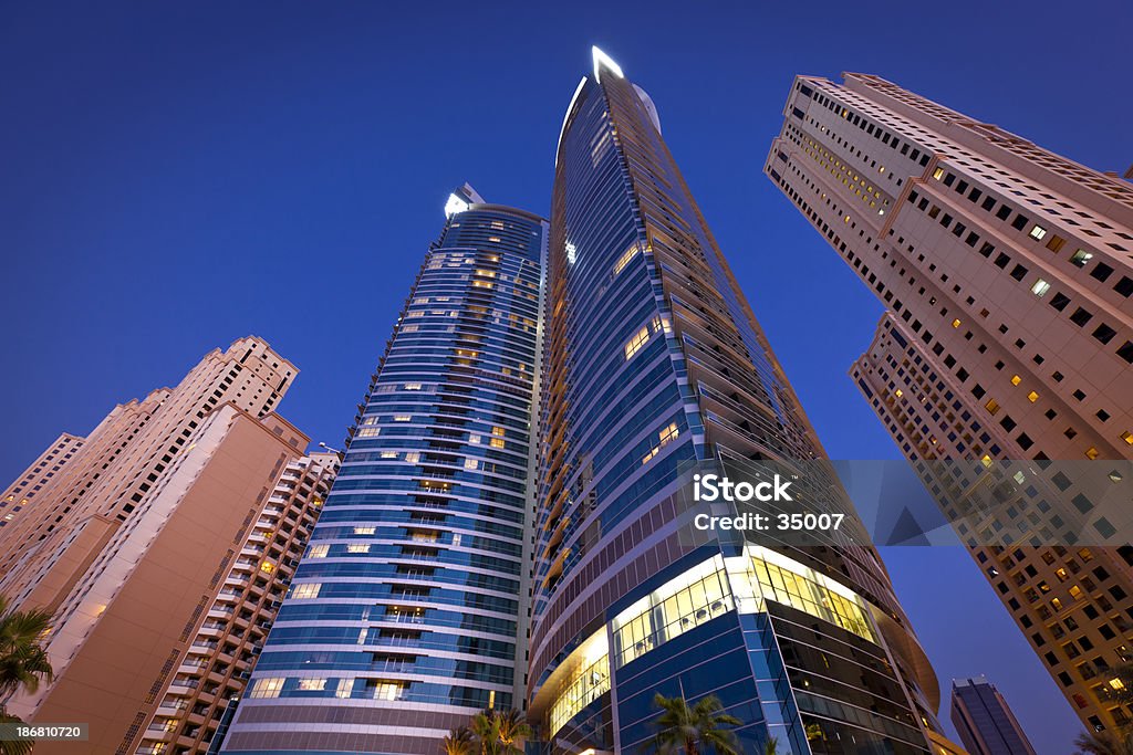 luxury apartments "luxury apartments at the marina in dubai, united arab emirates." Apartment Stock Photo