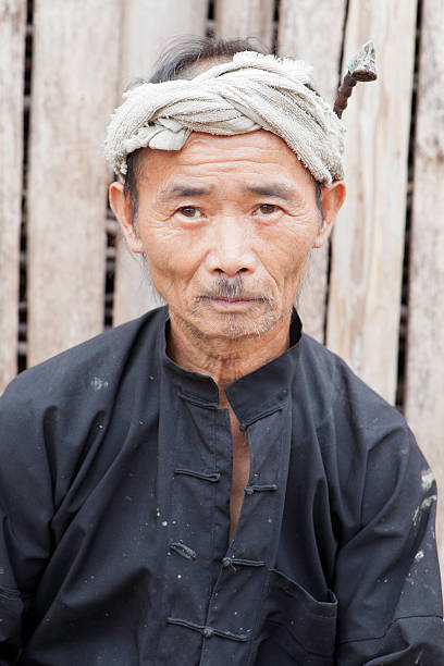 istock Dong Tribe Farmer Portrait 186810925