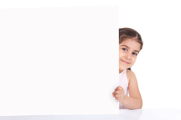 istock Little Girl and Placard 186811075