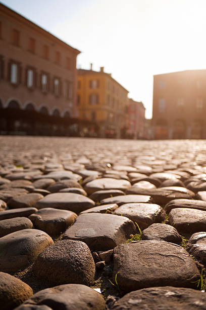 Modena, Italian City at sunset