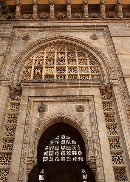 puerta de la india - vertical gateway to india famous place travel destinations fotografías e imágenes de stock