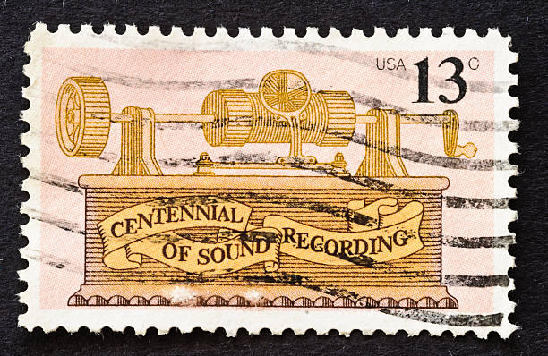 istock Sound Recording Stamp 186811847