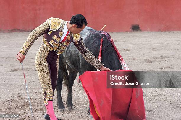 Matador Torero En Acción Foto de stock y más banco de imágenes de Actividad - Actividad, Adulto, Agresión