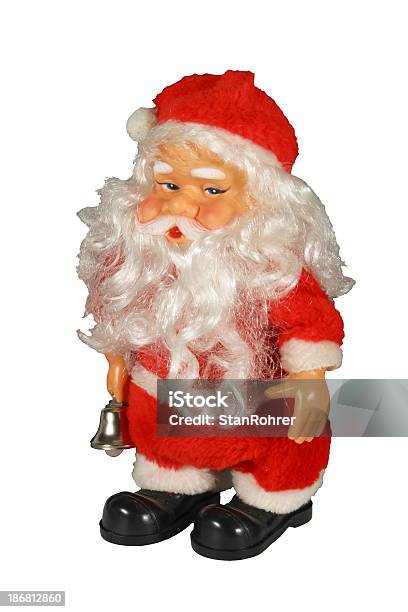 Santa Claus Doll Toy Stock Photo - Download Image Now - Beard, Boot, Celebration Event